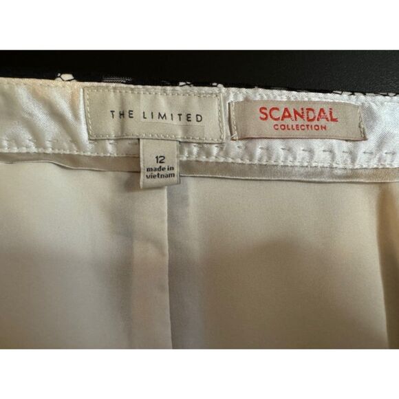 Womens The Limited Sexy Scandal Collection Black Lace Pencil Skirt Size 12 - Picture 3 of 8